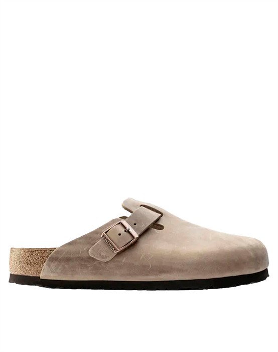 Boston Oiled Leather Sandal - Tabacco Brown