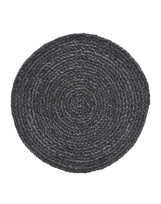 Dækkeserviet Circle - Grey/Blue