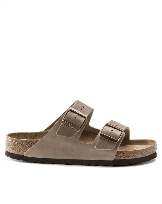 Arizona Oiled Leather Sandal - Tabacco Brown - Men