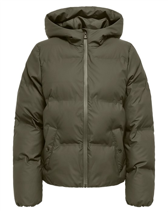 OnlLea Rain Short Puffer Jakke