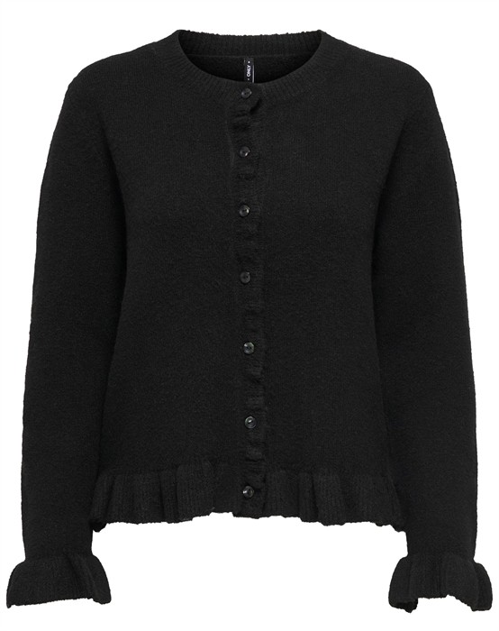 OnlRima Life Fril Button Cardigan