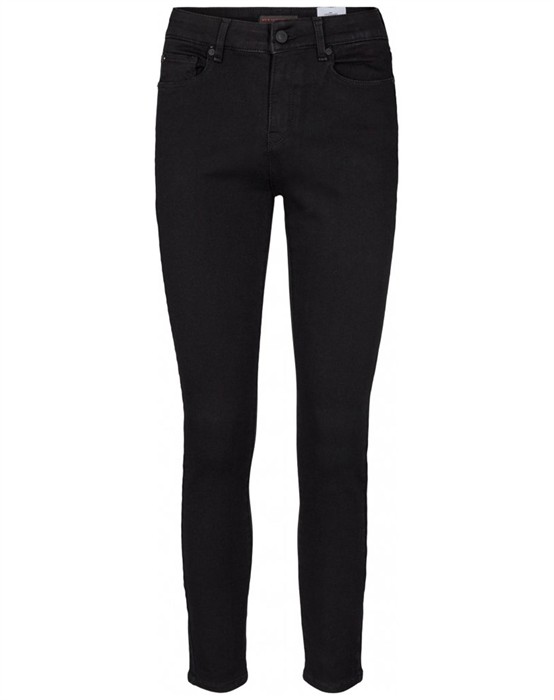 Alexa Ankle Excellent Black Jeans