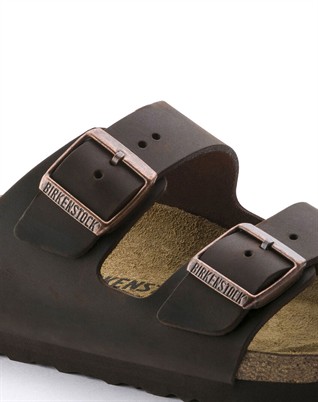 Arizona Oiled Leather Sandal - Habana