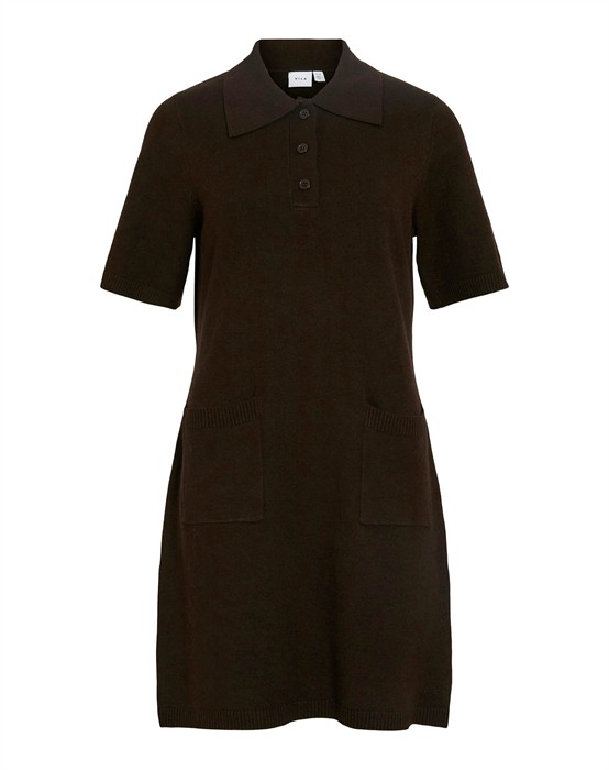 VILina 2/4 Polo Strik Kjole