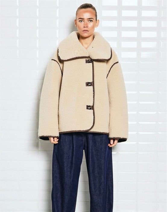 Dajana WBL Pile Jakke - Birch