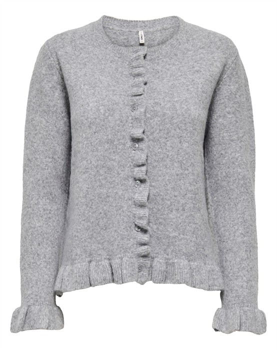 OnlRima Life Fril Button Cardigan