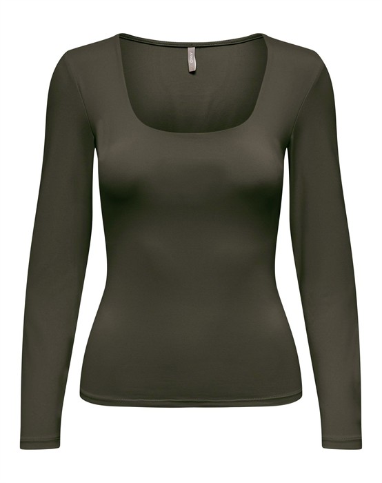 Ea 2-Way Deep Neck T-shirt