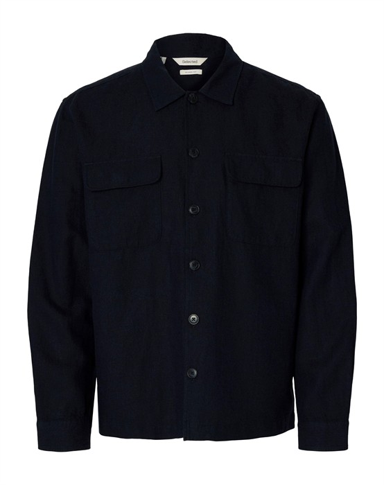 Leroy Linen Blend Skjorte 