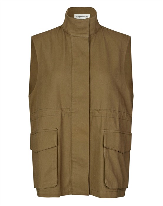 Ami LL Vest - Dusty Green