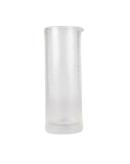 Harlequin Cylinder Carafe - Clear
