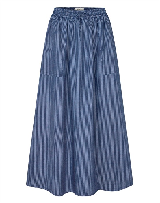 Akane LL Maxi Nederdel - Dark Blue