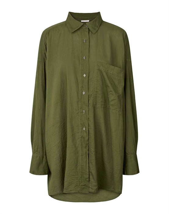 Noah Cotton Oversized Skjorte
