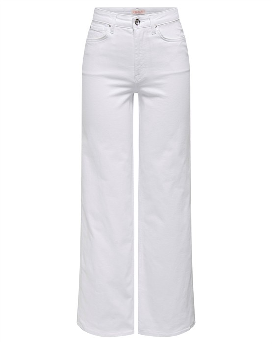 Madison Blush Wide Denim Jeans