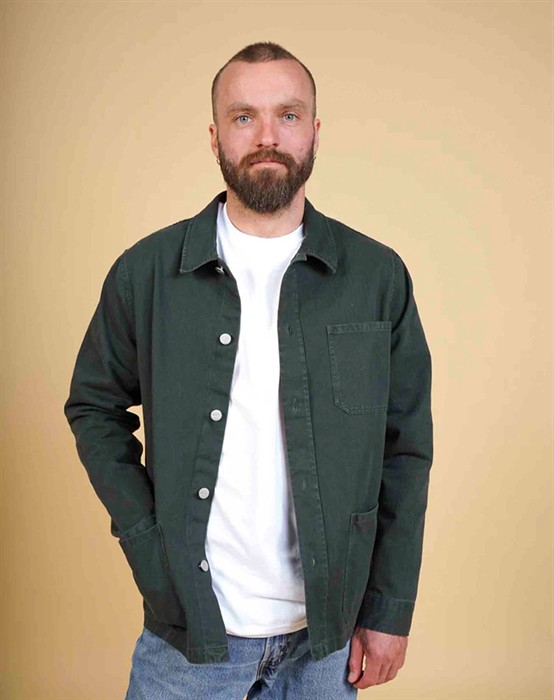 Kilian Men\'s Herringbone Overshirt 