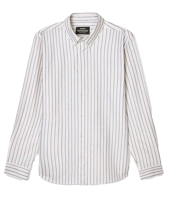 Oxford Sune Stribet Skjorte