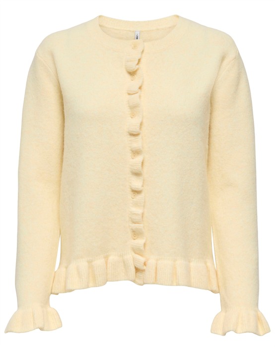 OnlRima Life Fril Button Cardigan