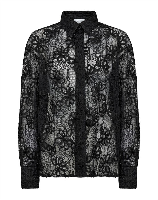 LR-Olera 1 Bluse - Black 