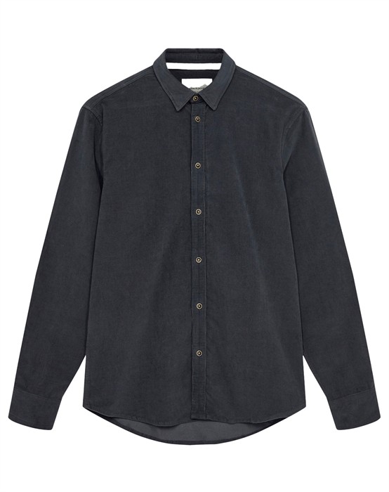 Leif Solid Cord Skjorte