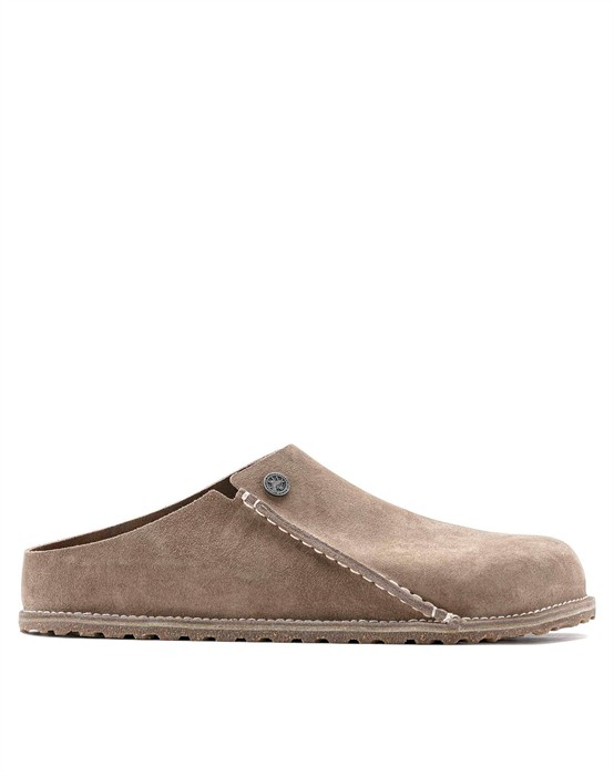 Zermatt Premium Suede Leather Sko - Gray Taupe