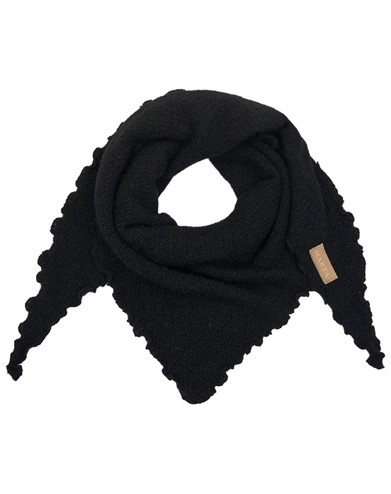 MDCAgnete Halstørklæde - Black 