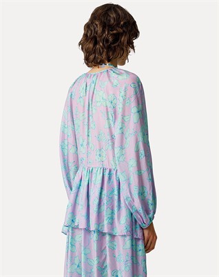 "True Colors" Habotai Silk Kjole