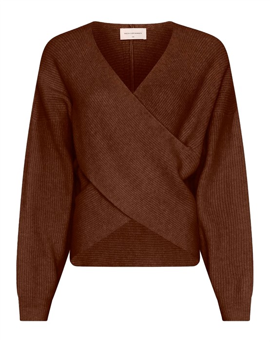 MSCHZinelle Hope Wrap Strik - Slate Brown Melange 