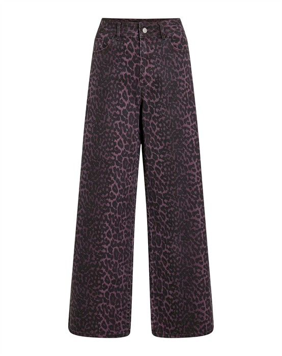 ViChia Colorful Leo Jeans - Fig Leopard 