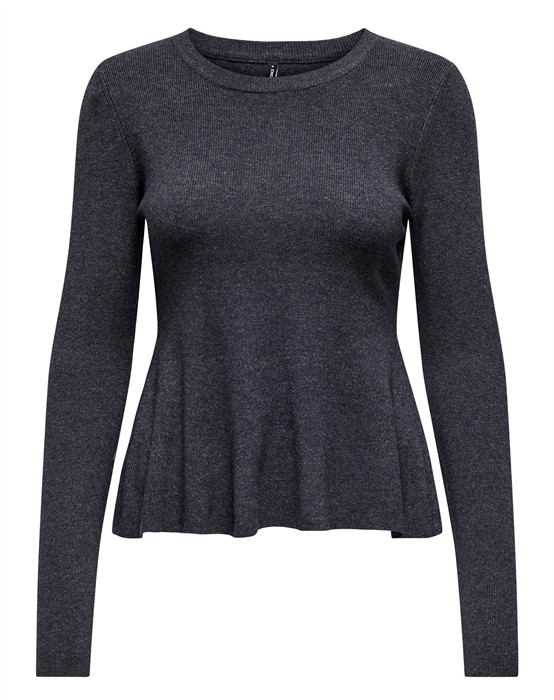 OnlCoco Life Rib Peplum Strik