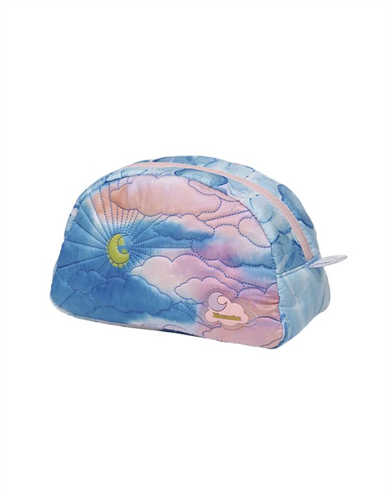 Makeup Taske - Medium - Moonshine Blue 