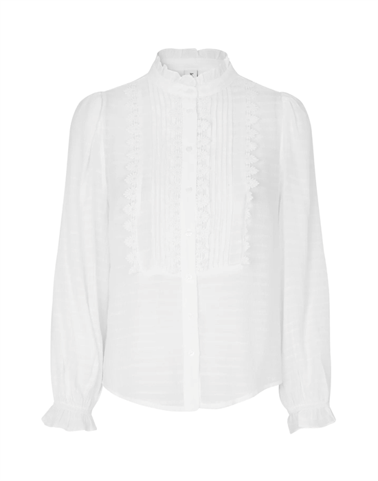 Ariel LL Skjorte - Hvid - Lollys Laundry