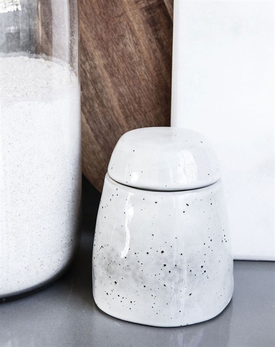 Sukkerskål - Rustic - Grey/Blue