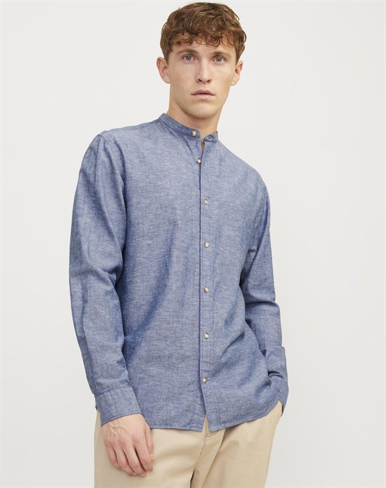 Summer Band Linen Blend Skjorte