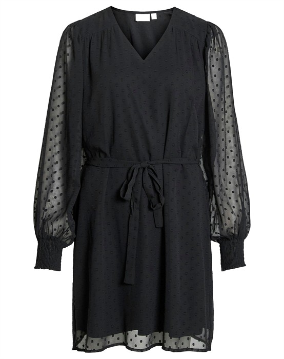 VIEdee V-Neck Kjole - Sort