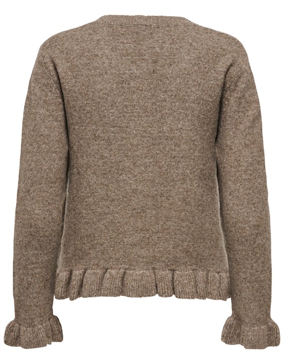 OnlRima Life Fril Button Cardigan