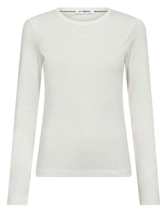 Granny CC Embroidery T-shirt - White