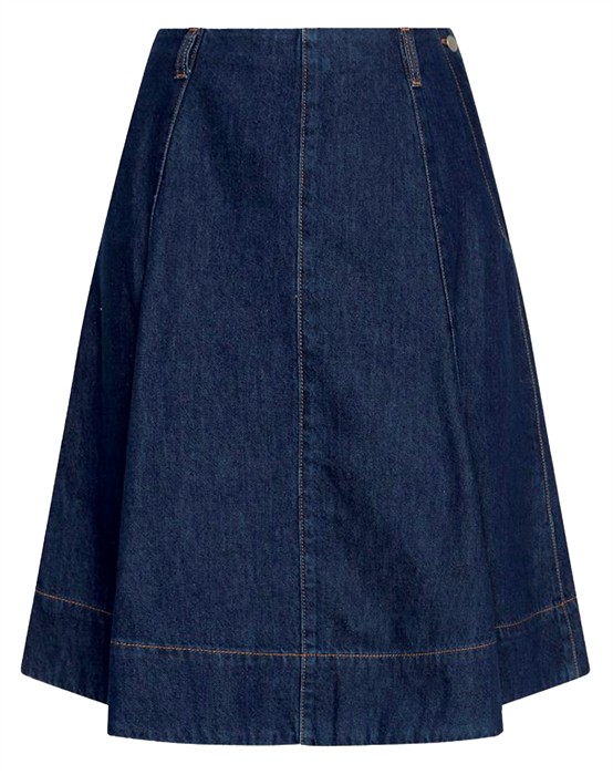 MSCHAdna Alena Nederdel - Dark Blue Wash