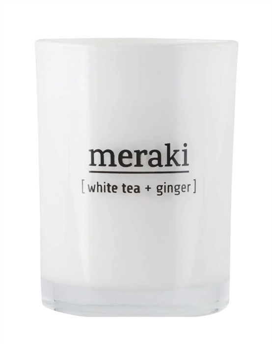 Duftlys - White Tea & Ginger 