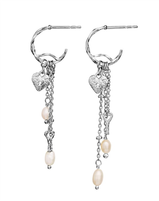 Idris Øreringe - Silver