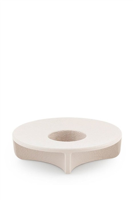 Fe Fyrfadsstage Lysegrå