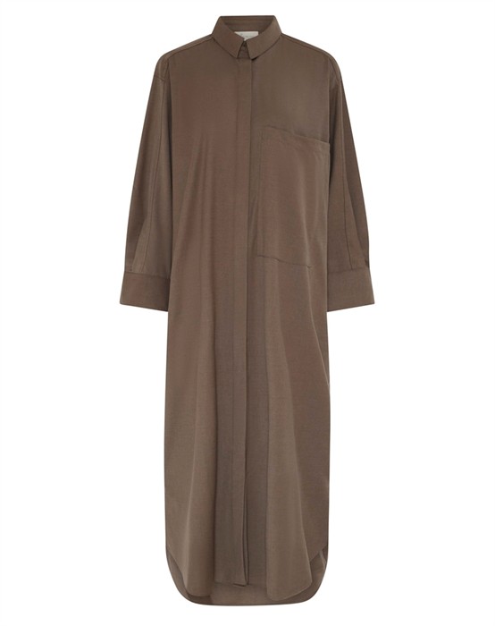 Lyon Long Wool Kjole