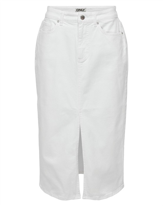 Bianca Midi Denim Nederdel