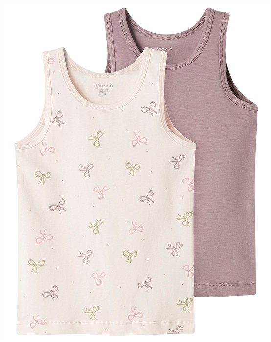 Tank Top 2 Pak Pink Top