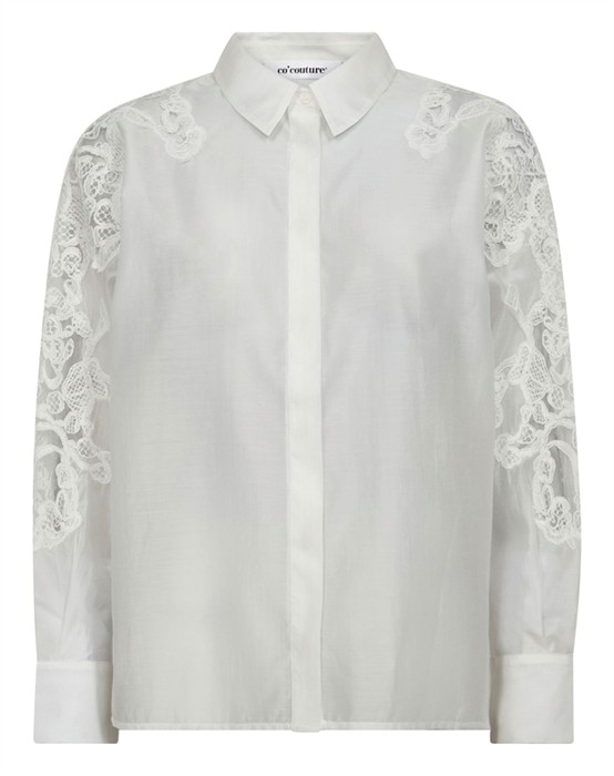 Kawa CC Embroidery Skjorte - White