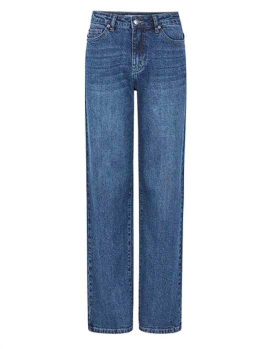 Willa Midwaist Brede Jeans 