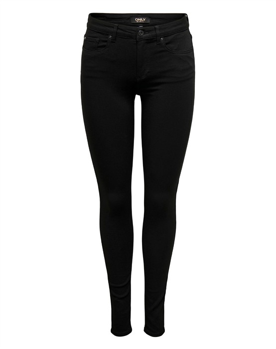 Blush Mid 4 Ever Black Jeans