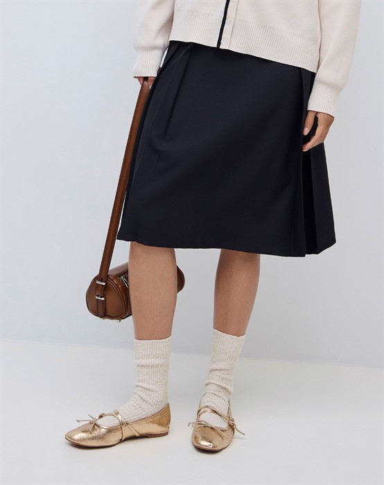 Scarlett Pleated Nederdel