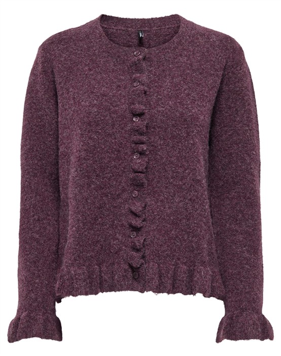 OnlRima Life Fril Button Cardigan