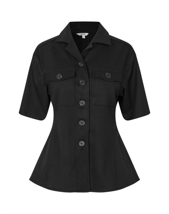 Peplina-M Bluse - Black