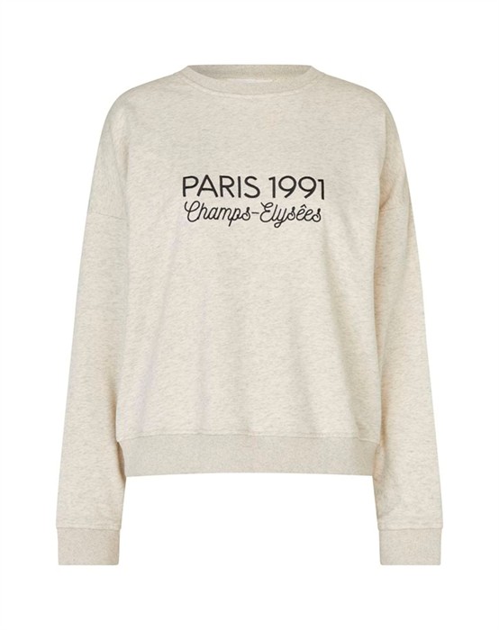 Millai-G Sweatshirt - Ecru Melange