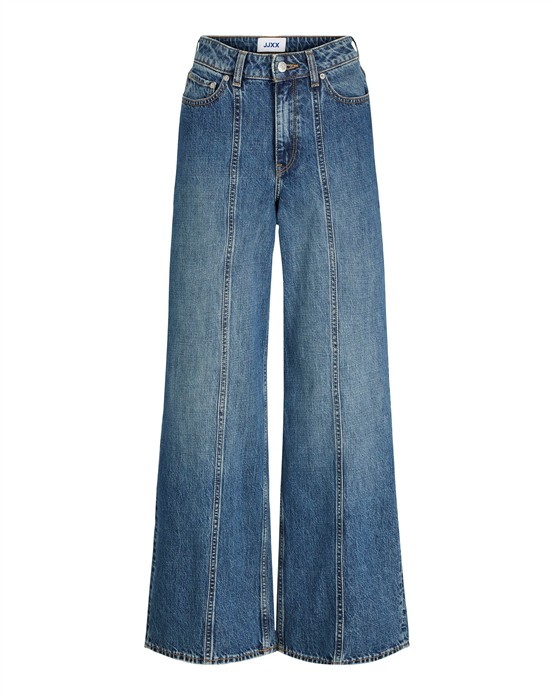 Tokyo Wide HW R282 Jeans - Medium Blue Denim 